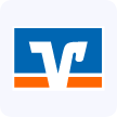 Logo der Volksbanken Raiffeisenbanken in blau und orange, symbolisiert die genossenschaftliche Finanzwirtschaft in Deutschland und steht für lokale Nähe und Serviceorientierung.